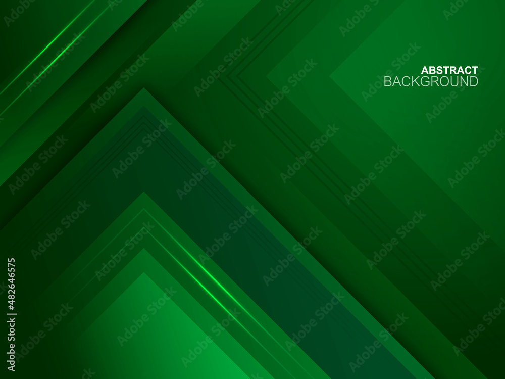 modern green paper cut abstract background modern green paper cut abstract background
