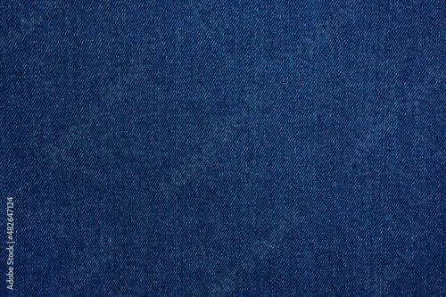 Canvas Print blue denim closeup - textile background