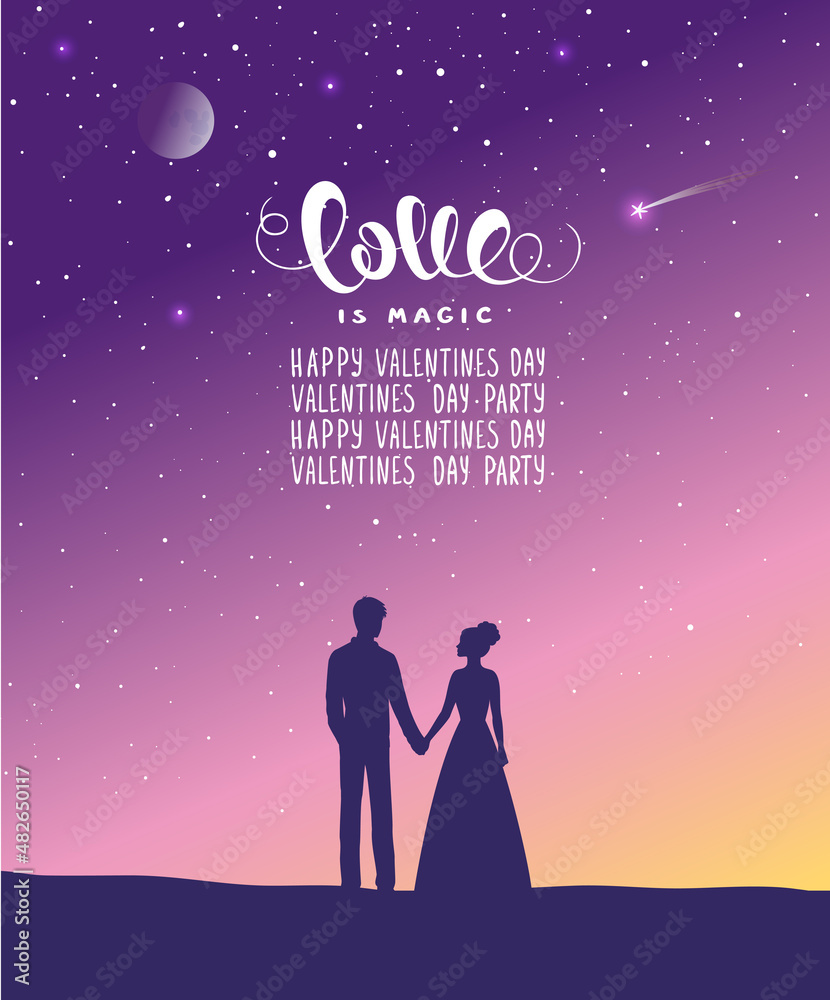 valentines day purple