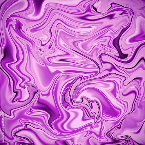 Liquid abstract background in purple color