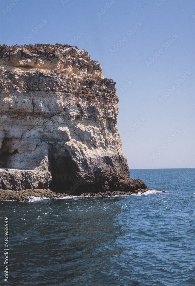 Sagres Algarve Portugal . Coast. Ocean. Rocks.