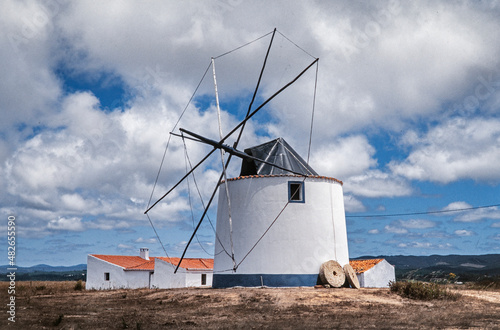 Windmill. Portugal. Algarve.