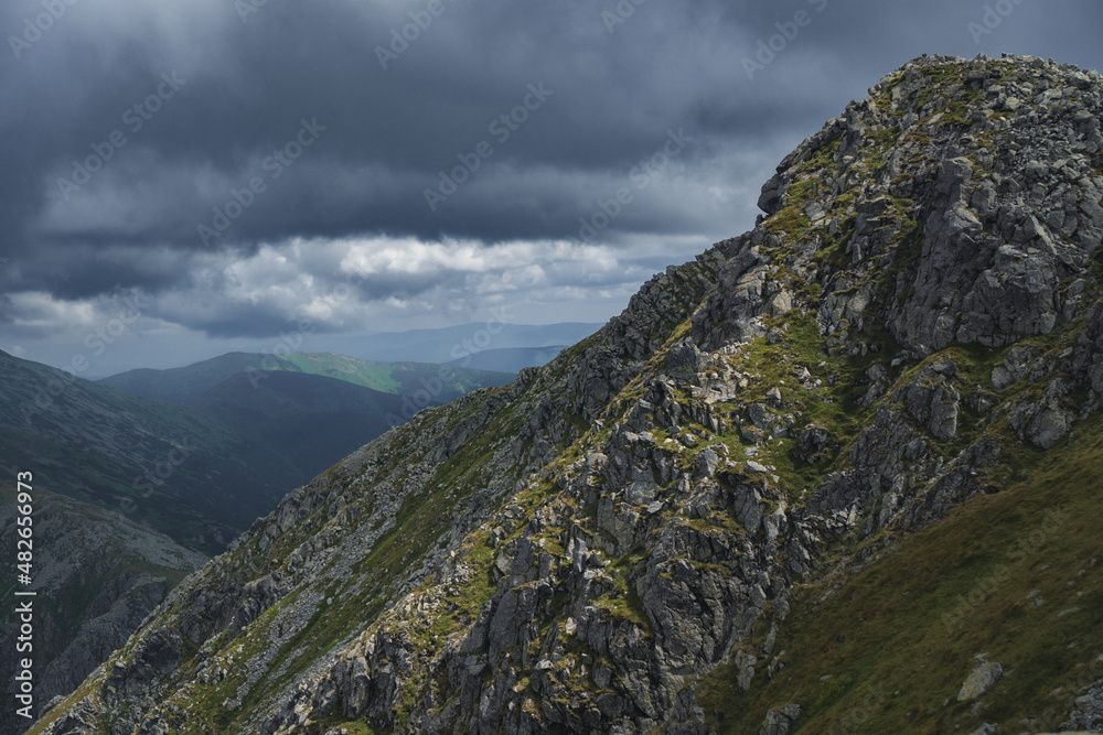 landscape in the mountains