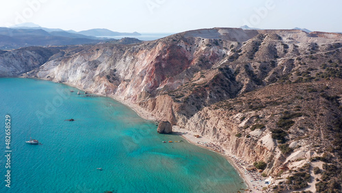 Milos is a volcanic island in the Aegean Sea Greece © Дмитрий Насонов