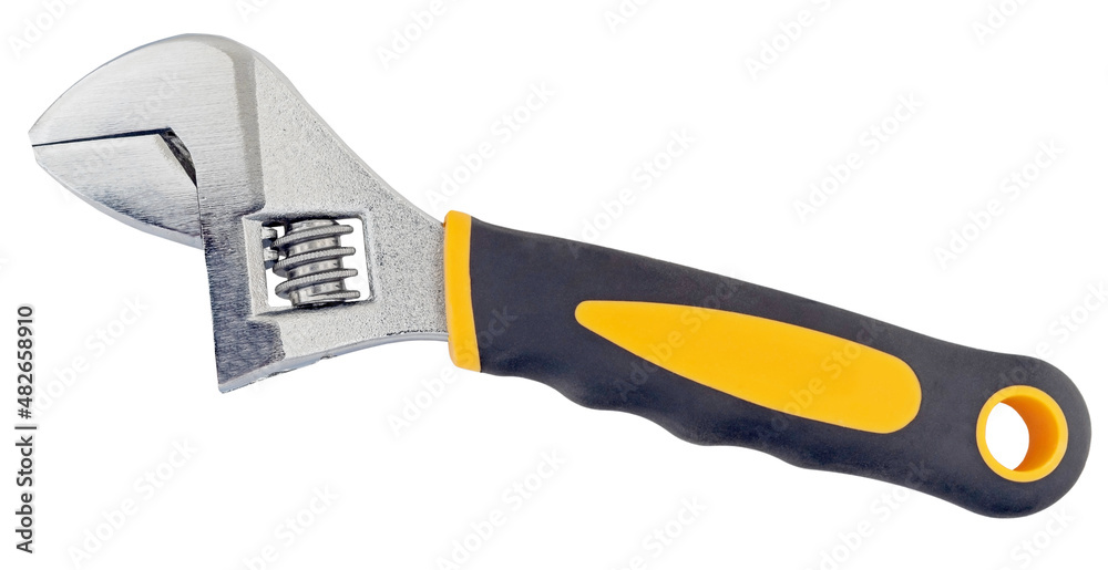 Obraz premium Adjustable wrench work spanner
