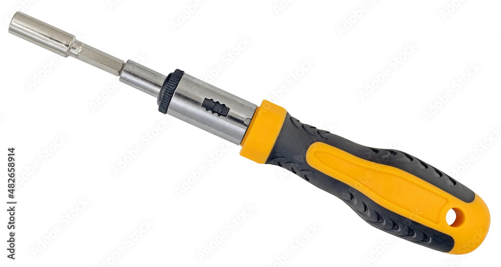 Screwdriver isolated on a white Screwdriver isolated on a white