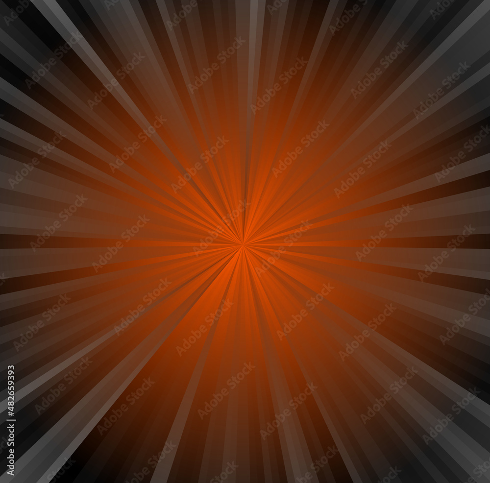 Obraz premium Abstract ray burst background, glow effect, comix