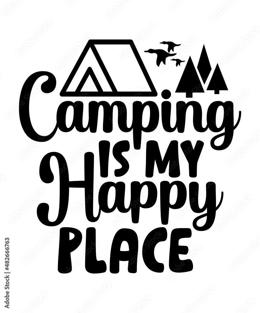 CAMPING SVG Bundle, CAMPING Clipart, Camping Svg cut files for Cricut ...