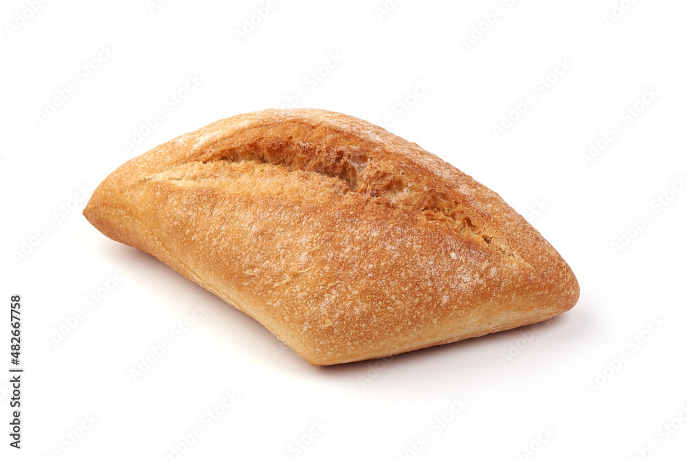 Homemade buns, isolated on white background. Homemade buns, isolated on white background.