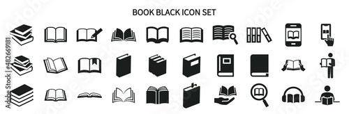 Books and publications, material icons photo
