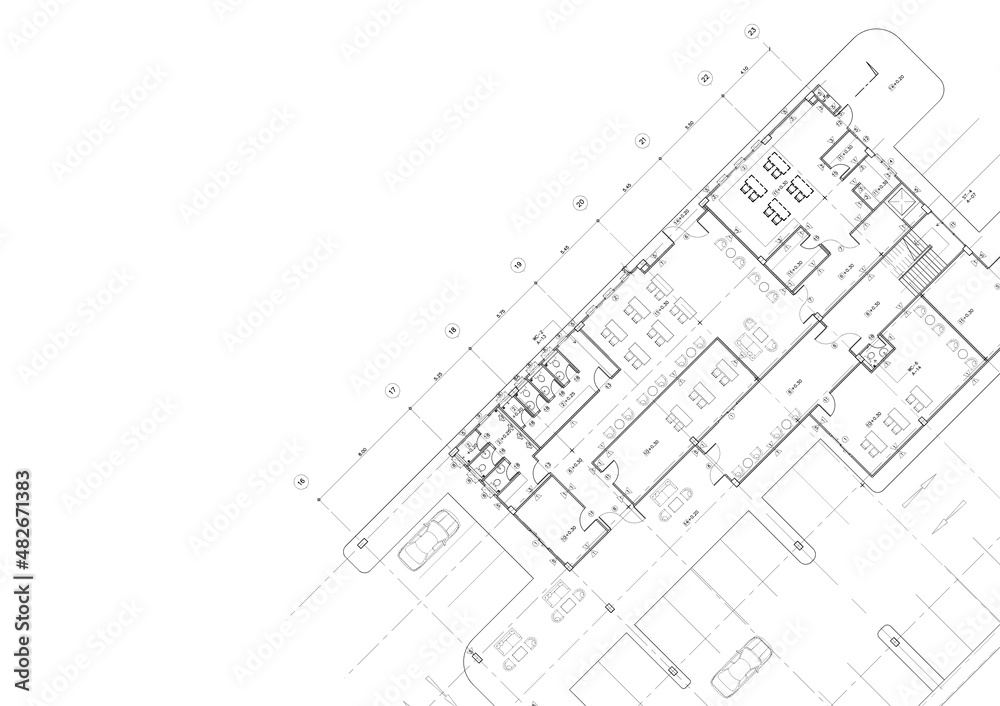 Write a blueprint architecture for building. Write a blueprint architecture for building.