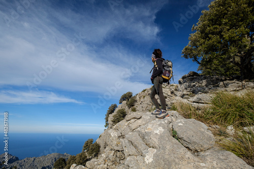 Son Nebot ridge, Escorca, Mallorca, Balearic Islands, Spain
