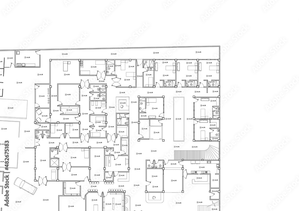 Write a blueprint architecture for building. Write a blueprint architecture for building.