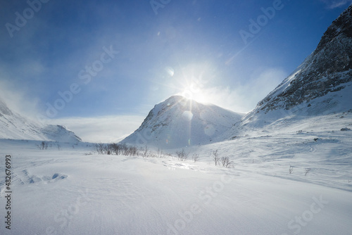 Snowy winter in the mountains © Lana Polyakova