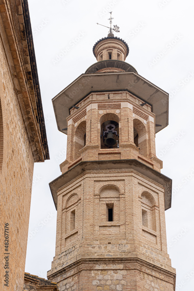 Bell tower of  Xaló church (Alicante, Spain)