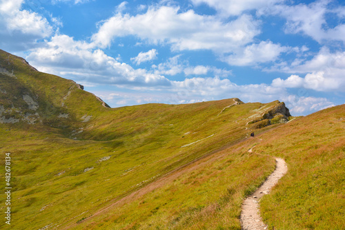 Fototapeta Naklejka Na Ścianę i Meble -  Traversing the routes of the Western Tatras

