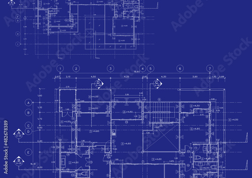 Write a blueprint architecture for building.