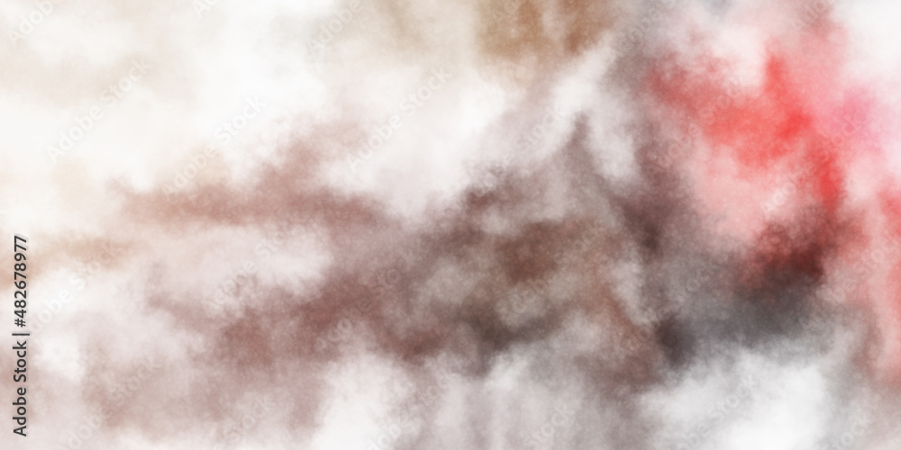 Fototapeta premium Watercolor painted background. Abstract Illustration wallpaper. Brush stroked painting. 2D Illustration.