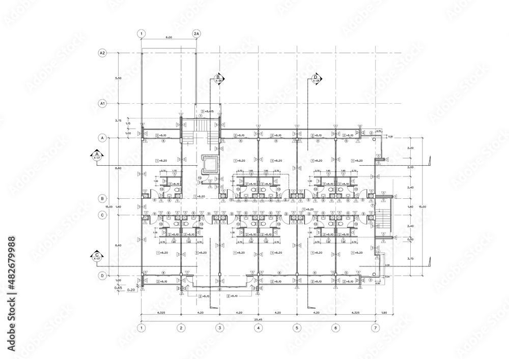 Write a blueprint architecture for building. Write a blueprint architecture for building.