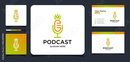 pineapple podcast design inspiration