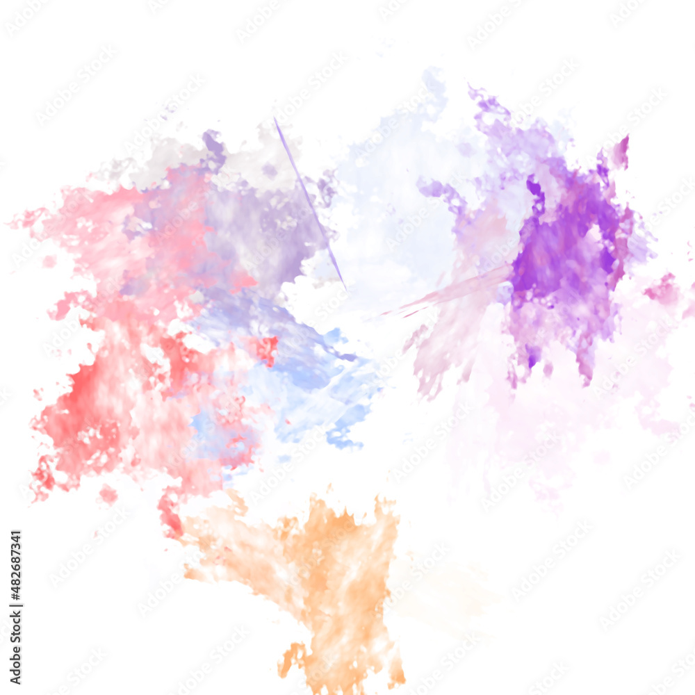 Brushed Painted Abstract Background. Brush stroked painting. Strokes of paint. 2D Illustration. Brushed Painted Abstract Background. Brush stroked painting. Strokes of paint. 2D Illustration.