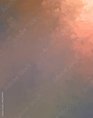 Brushed Painted Abstract Background. Brush stroked painting. Strokes of paint. 2D Illustration.