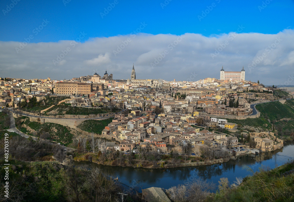 General view of the city of Toledo