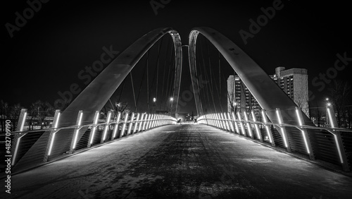 East Village Calgary Pedestrian Bridge