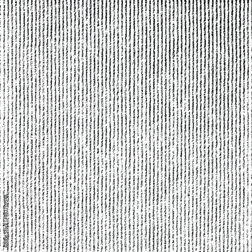 Rich, heavy fabric texture. Vector texture of weaving cloth. Grunge background. Abstract halftone vector illustration. Overlay for interesting effect and depth. Black isolated on white background.