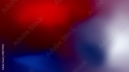 Blurred gradient gradation abstract background smooth fast transition of dark blue red and white colors of 2022 year. 4k moving animation concept with smooth movement and copy space.