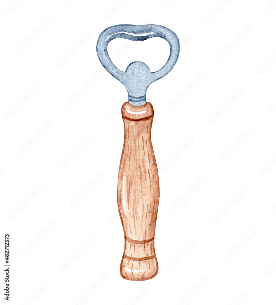 Bottle Opener Drawing