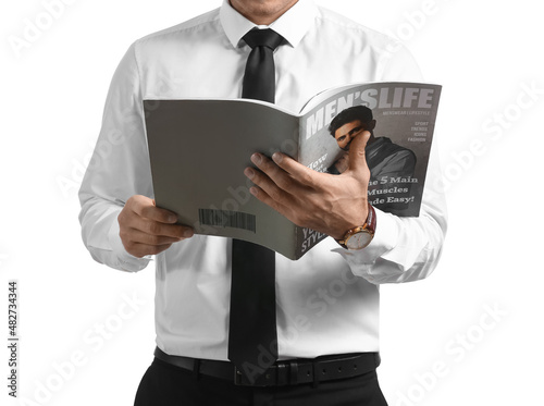 Handsome man in formal clot...
