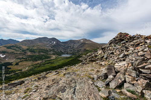 landscape in the mountains