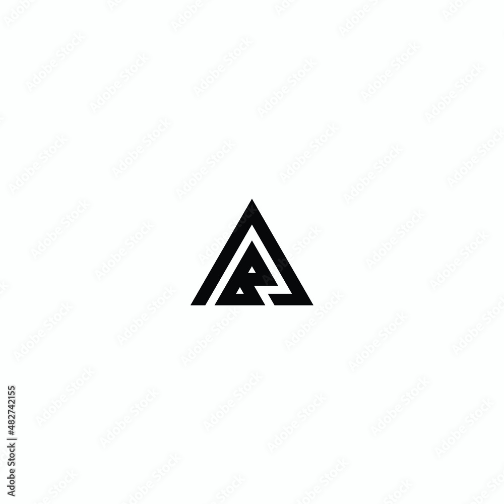 Letter AB,BA triangle logo design vector Letter AB,BA triangle logo design vector