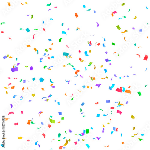 Confetti background for composition