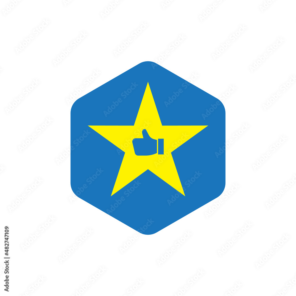 Star favorite icon design isolated on white background Star favorite icon design isolated on white background
