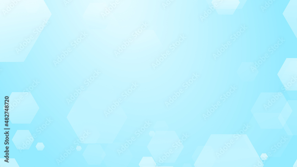 Abstract hexagon geometric white blue pattern technology medical and science background. Abstract hexagon geometric white blue pattern technology medical and science background.