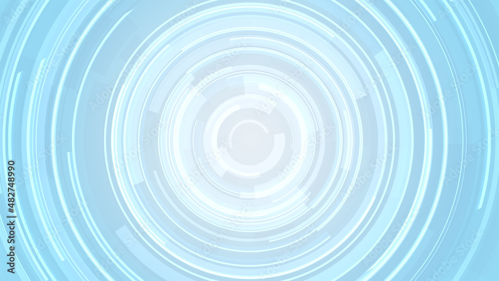 Abstract circle white blue future technology background. Abstract circle white blue future technology background.