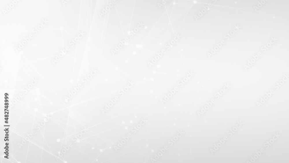 Abstract white gray polygon tech network with connect technology background. Abstract dots and lines texture background. 3d rendering. Abstract white gray polygon tech network with connect technology background. Abstract dots and lines texture background. 3d rendering.