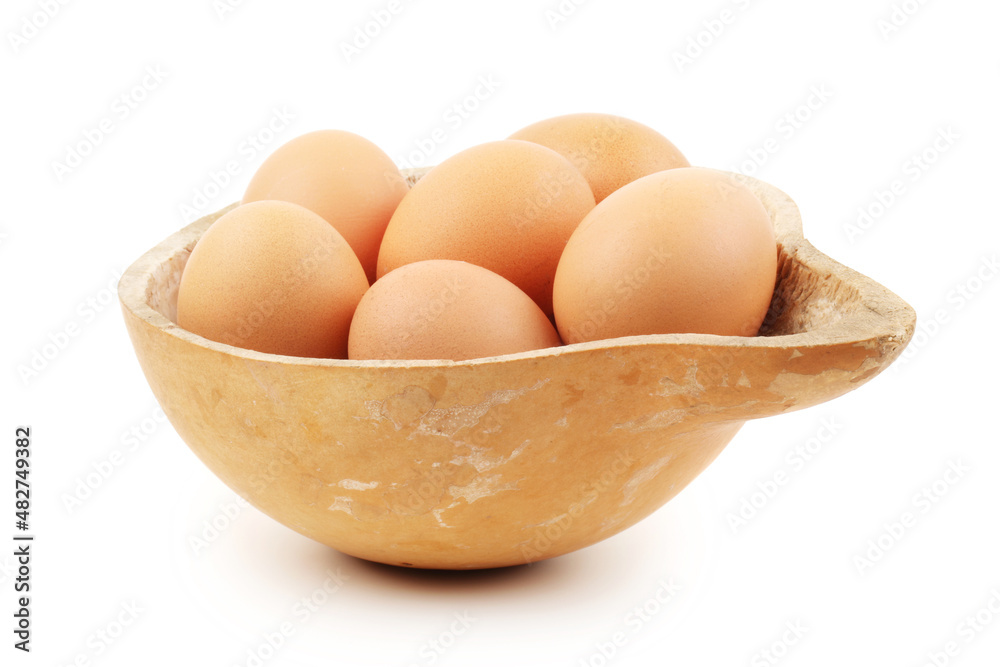 eggs on white background. eggs on white background.