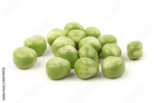 Wallpaper Mural peas isolated on white Torontodigital.ca