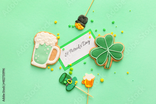 Composition with tasty ging...