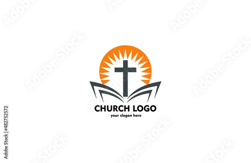 church logo vector and business