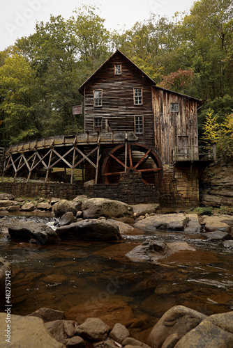 Babcock State Park  West Virginia in Summer 2020. 