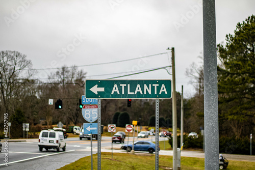 ATL sign on the street