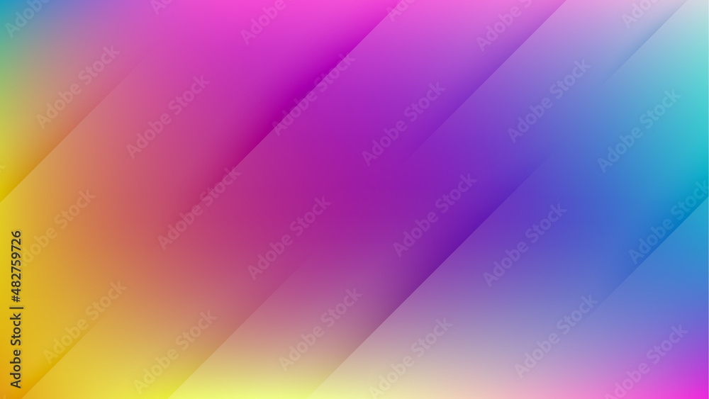 Abstract design gradient colorful background. Abstract design with line