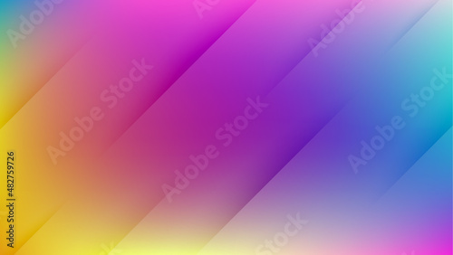 Abstract design gradient colorful background. Abstract design with line