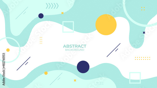 Background abstract design Soft color with geometric object  soft decorative design in abstract style