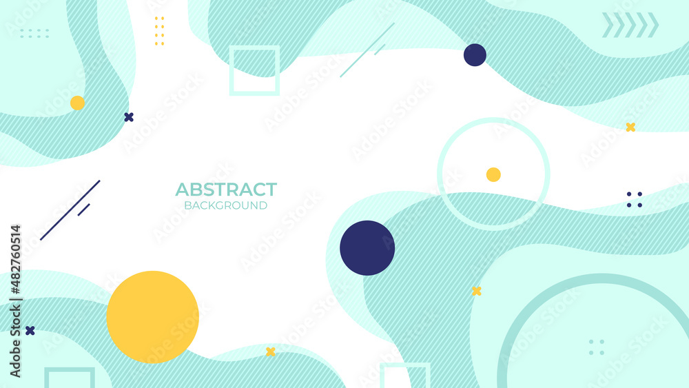 Background design abstract Soft color with geometric object, soft decorative design in abstract style
