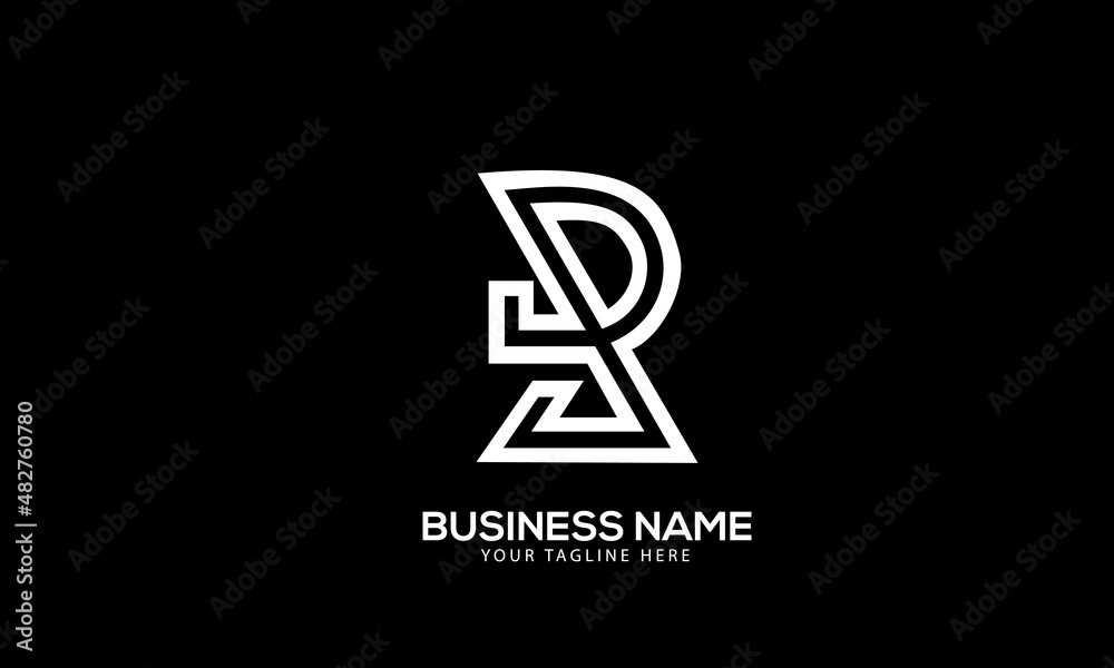 Alphabet DJ or JD minimal linked initial monogram vector logo template Alphabet DJ or JD minimal linked initial monogram vector logo template